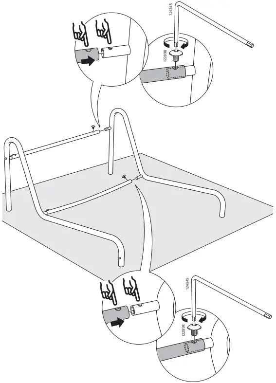 IKEA OBEGRANSAD NSAD Armchair B2