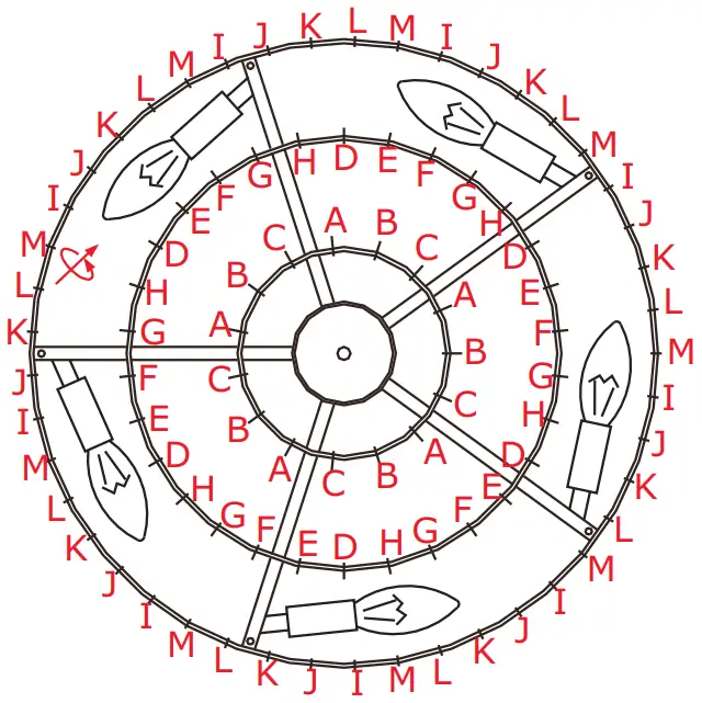 CRYSTORAMA WIN 615 GA CL MWP Winham Five Light Chandelier in Antique Gold - ILLUSTRATION