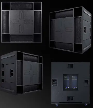 BASSBOSS Kraken Quad 21 Powered Subwoofer Speaker-fig3