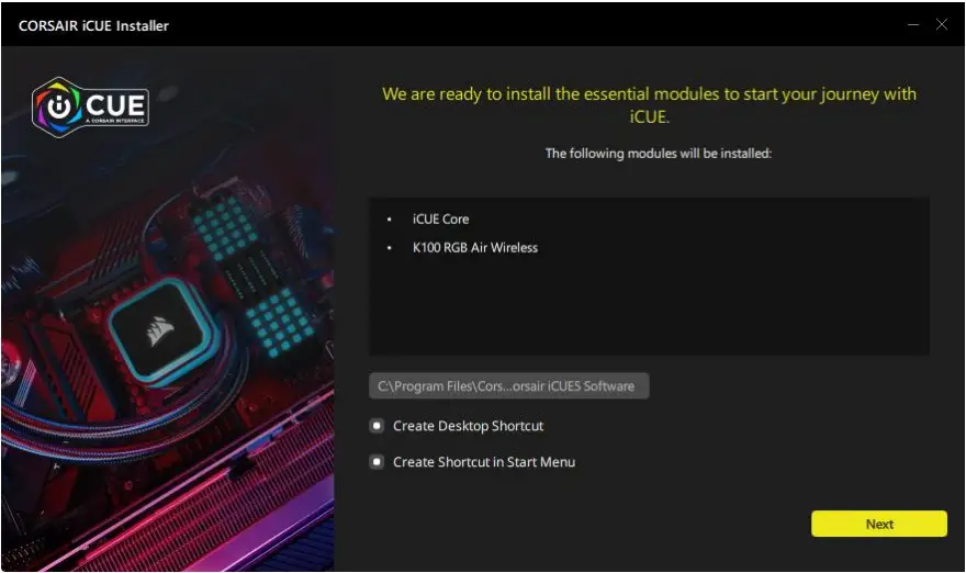 iCUE Software Release Notes - Wireless module