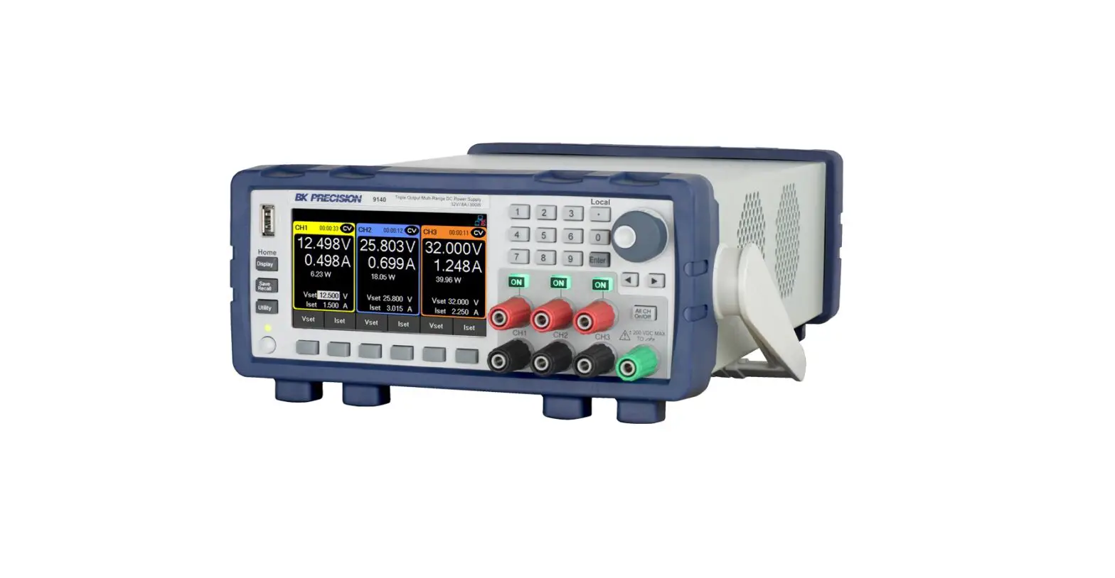 B K Precision Corporation 9140 Series Triple Output Multi Range Dc Power Supplies User Manual