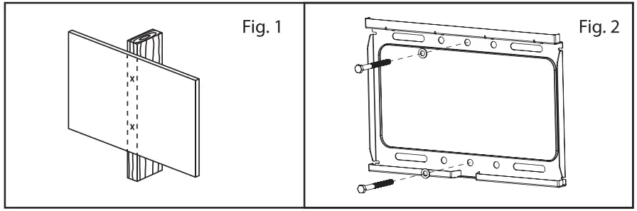 PROMOUNTS 13 Inch FF22 Flat Mount - fig 1