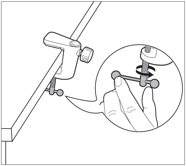 amazon-basics-B0B1SLDR79-Microphone-Arm-Stand-with-Pop-Filter-FIG 4