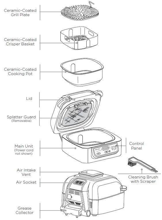 NINJA-AG301EU-Foodi-5-in-1-Indoor-Grill-with-Air-Fryer-FIG-3