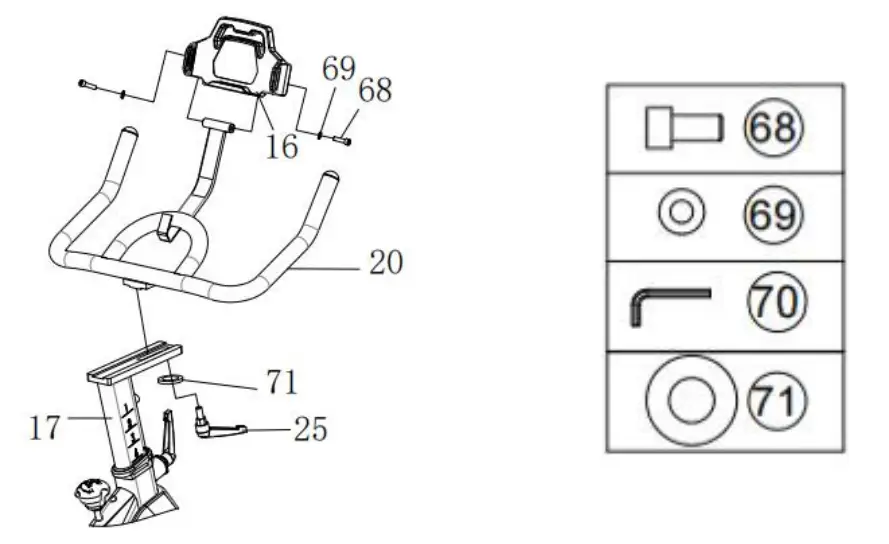 Install Handlebar & iPad Holder