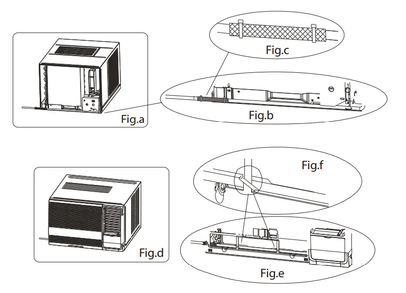 koppel KV0912WR-ARF31A Window Type Room Air Conditioner - side