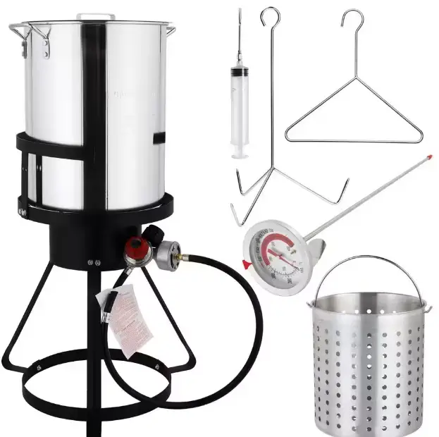 Winado-295699649894-30-qt.-Aluminum-Turkey-Fryer-with-Fryer-Boiler-Steamer-Set-product