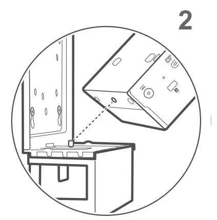ASSEMBLING THE VESA MOUNT