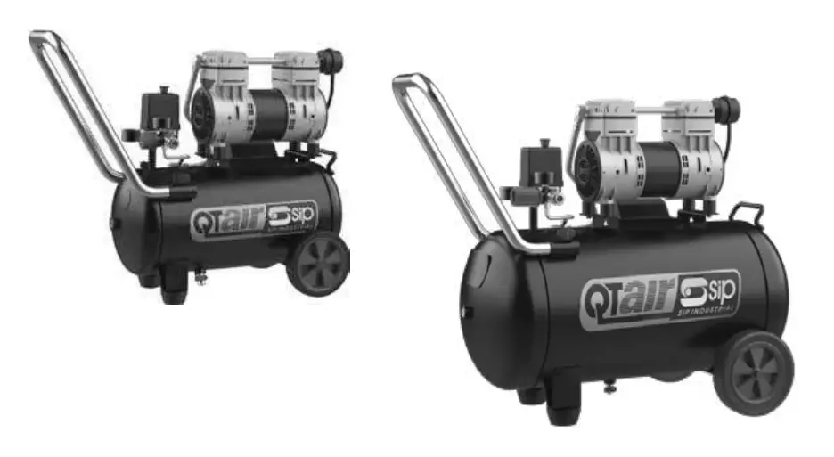 SIP INDUSTRIAL 04381 QTA24 10 SIP QT Air Oil Less Air Compressors