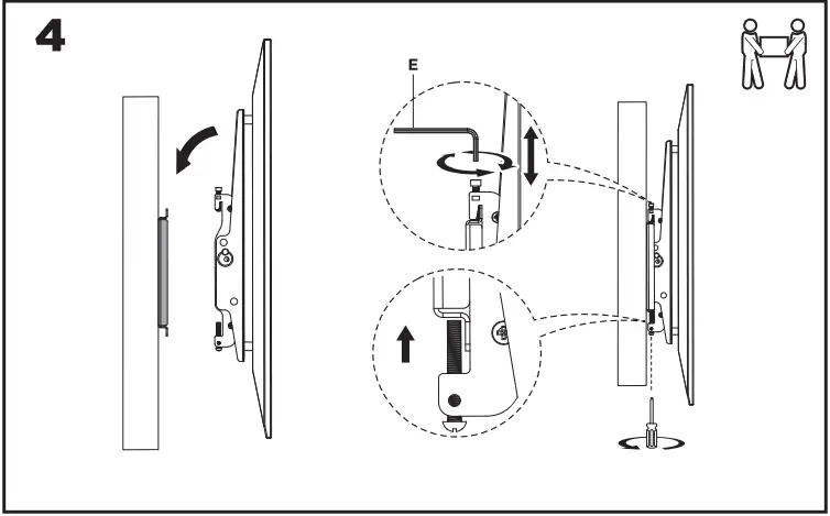 LASER-TVB-LUP38-6T-Tilt-TV-Wall-Mount-FIG-5