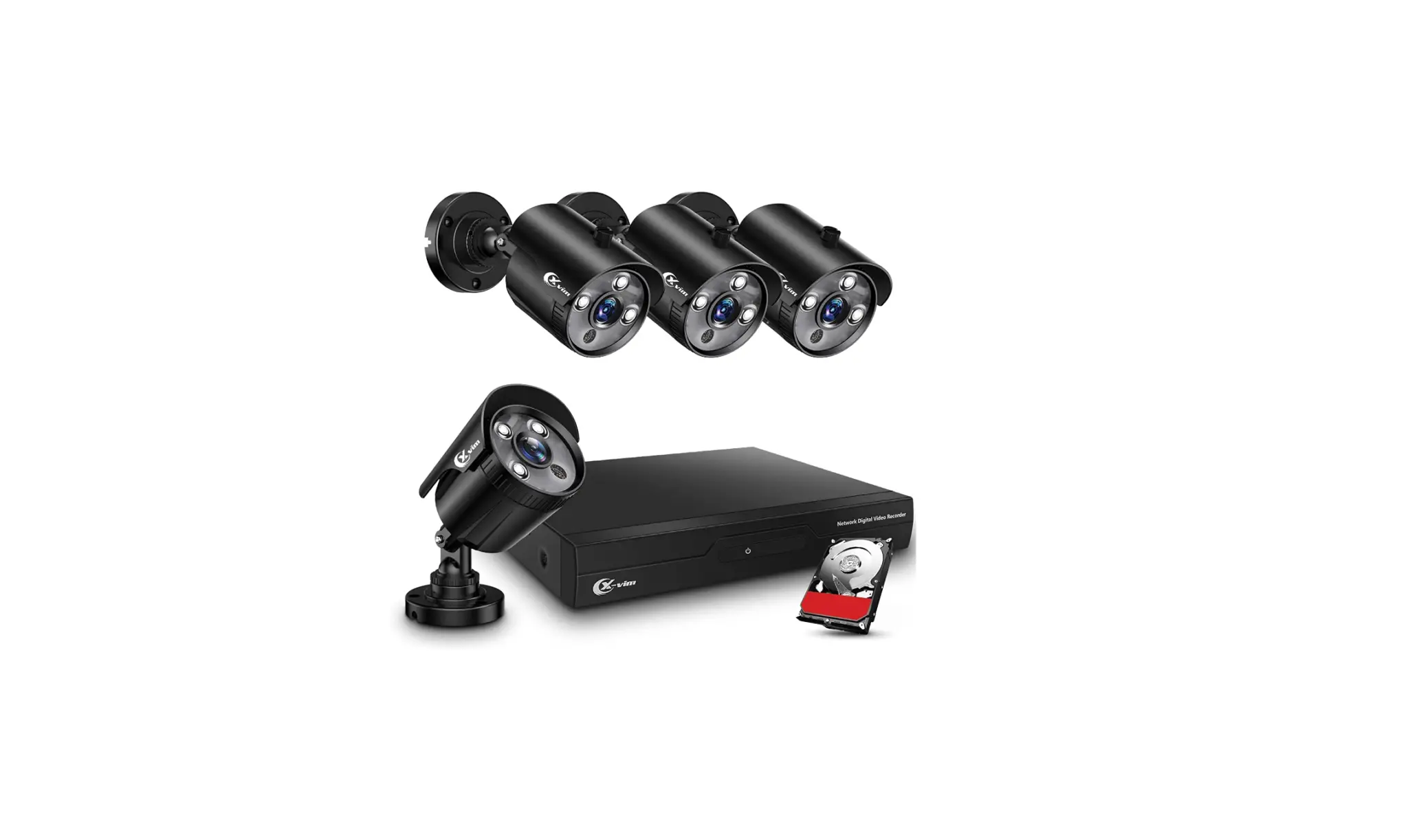 Xvim Us-d8-4ahd7 Home Security Camera System User Guide