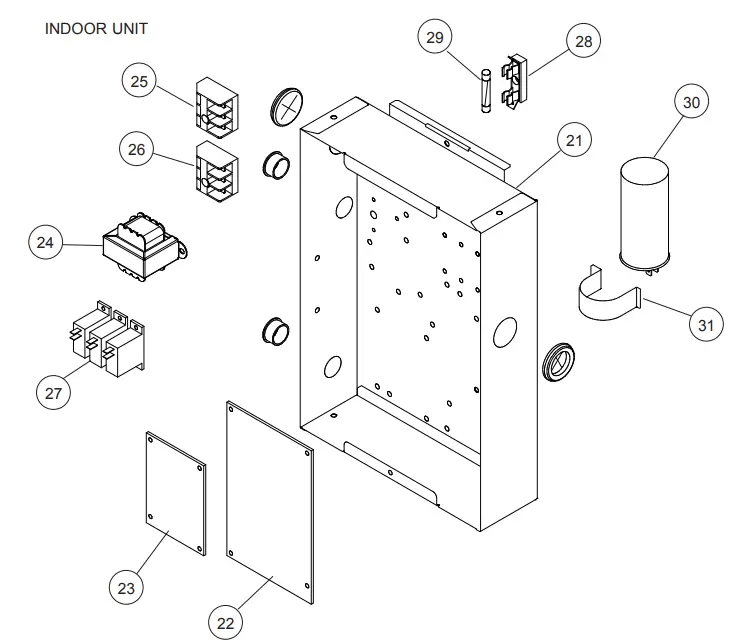 FUJITSU-ARYC45LCTU-Split-Type-Air-Conditioner-Duct-Type-fig-21
