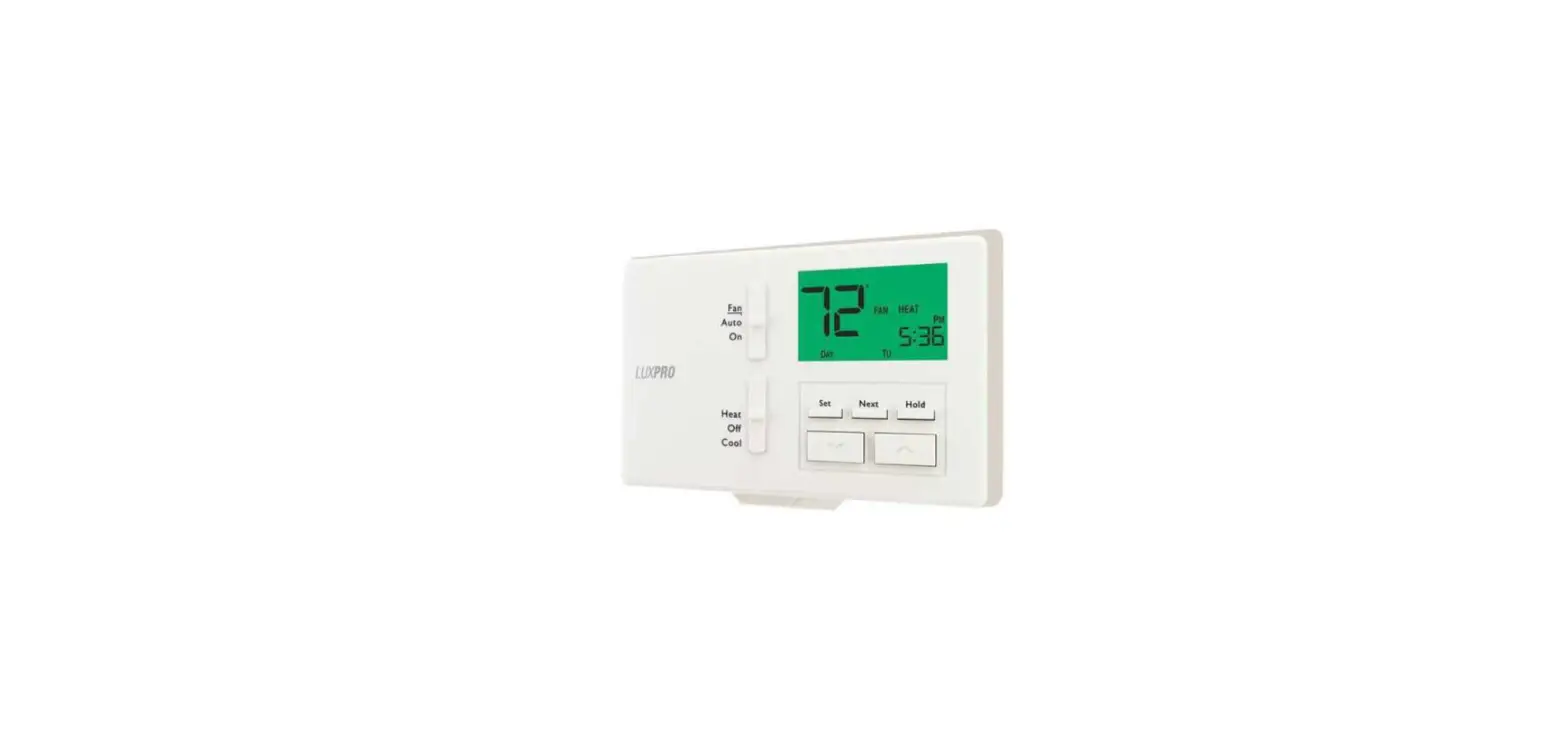 Luxpro P721 Programmable / Non-programmable Thermostat Product Specifications Luxpro P721 Programmable / Non-programmable Thermostat Product Specifications