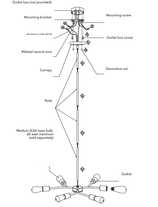 globe-91002871-6-Light-Matte-Brass-Chandelier-02