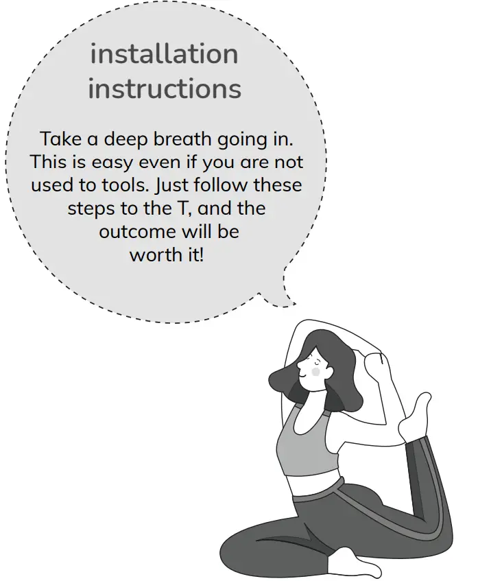 THE HOME DEPOT MH-MR-22016 Grendon Round Metal Champagne Gold Accent Mirror - installation