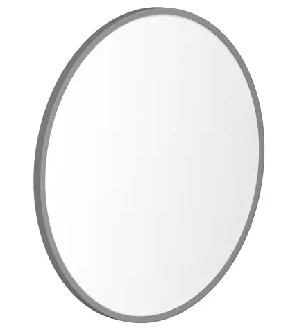 THE HOME DEPOT MH-MR-22016 Grendon Round Metal Champagne Gold Accent Mirror
