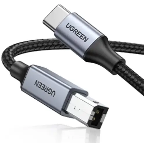 Ugreen 80805 Usb C To Uss B 2.0 Printer Cable Us370 User Manual
