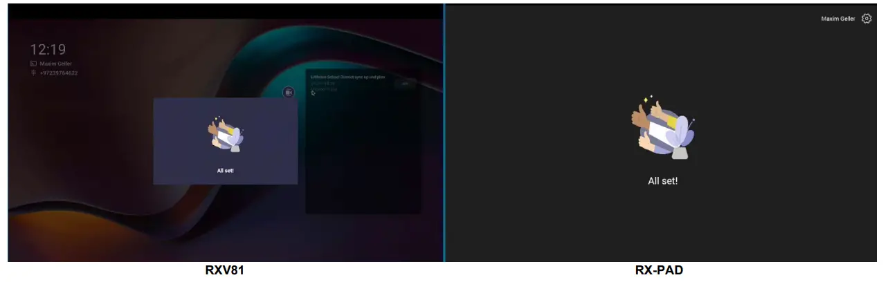 audiocodes RX PAD Meeting Room Controller - screws12