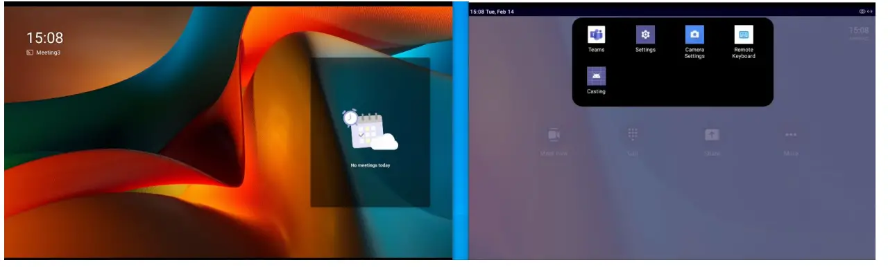 audiocodes RX PAD Meeting Room Controller - screws15