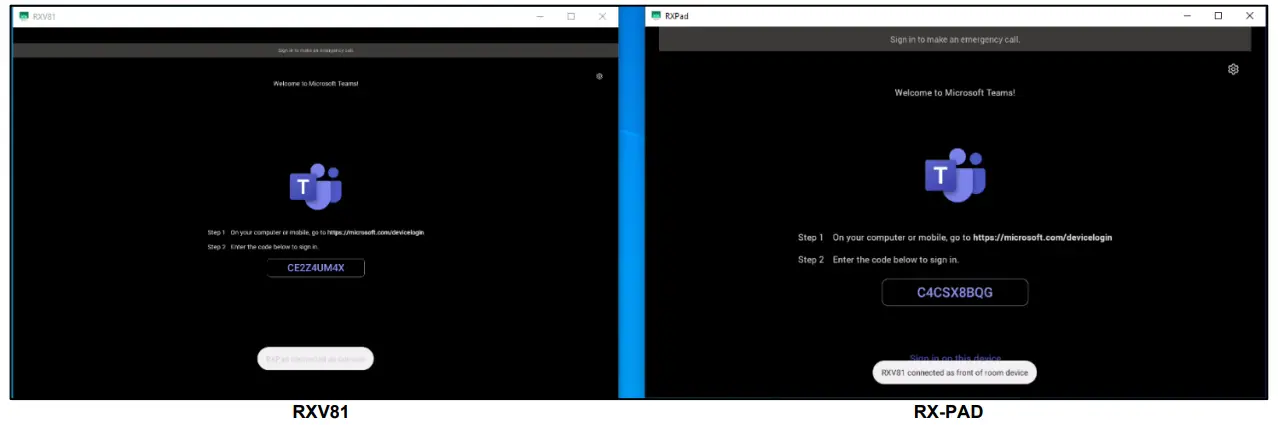 audiocodes RX PAD Meeting Room Controller - screws3