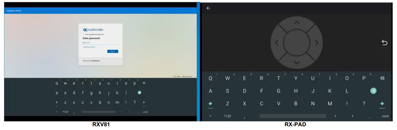 audiocodes RX PAD Meeting Room Controller - screws8