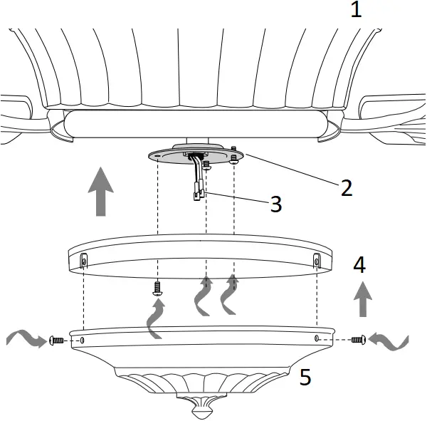 CRAFTMADE DCEP70 - Switch Housing Assembly 1