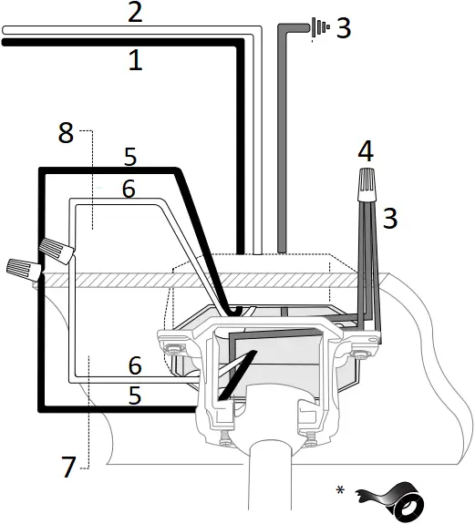 CRAFTMADE DCEP70 - Wiring 1a