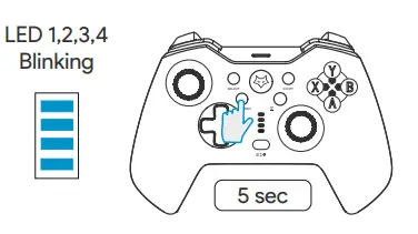 EVO FOX GO Smartphone Wireless Gamepad - Fig11