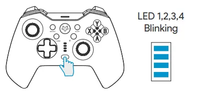 EVO FOX GO Smartphone Wireless Gamepad - Fig8