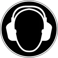 Wear ear protection a1