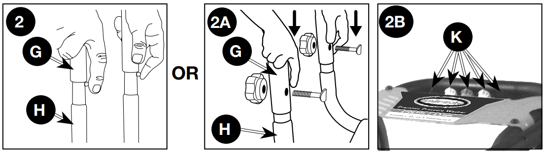 SIMPSON CM61083 Clean Machine 3400 PSI Gas Pressure Washer - prevent pinching