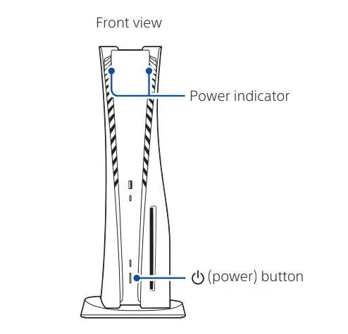 SONY CFI-1202A PlayStation 5 Console - button