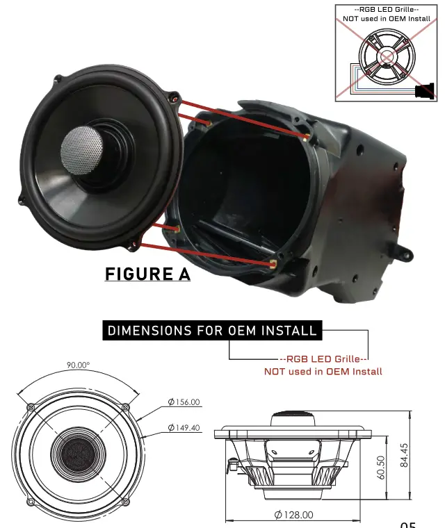 UTV Stereo Pro Series 6.5 Inch Performance Speakers - picture 4