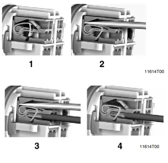 STAHL Reihe 80031 Panel Mounting Devices - Conductor connection