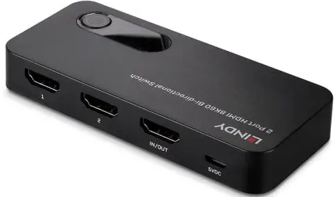 LINDY 8K60 2 Port HDMI Bi-directional Switch-product