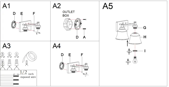 Zevni-Z-F8MZREVQ-46W2-Modern-2-Light-Black-Bathroom-Vanity-Light-FIG-4