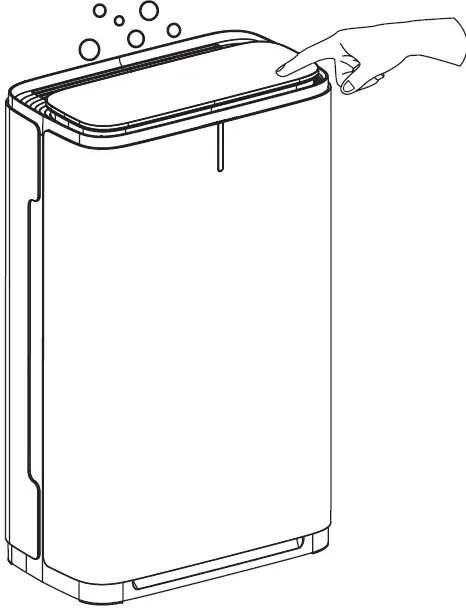 AURABEAT NSP-X2 AG Pro Medical Grade Silver Ion Antiviral Air Purifier 13