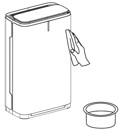 AURABEAT NSP-X2 AG Pro Medical Grade Silver Ion Antiviral Air Purifier 20