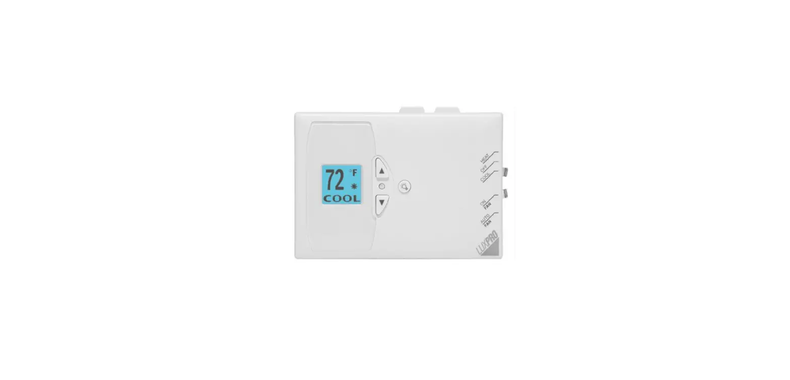Luxpro Psdh121+ Non-programmable Thermostat Product Specifications Luxpro Psdh121+ Non-programmable Thermostat Product Specifications