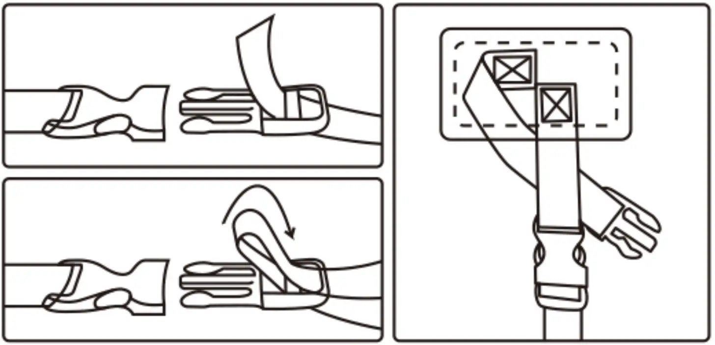 How to avoid the strap noise