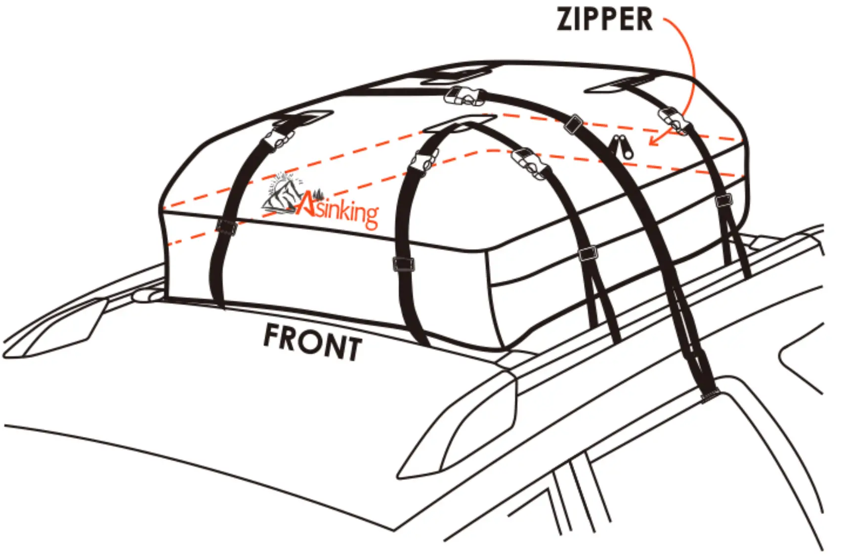 Roof Bag Installation
