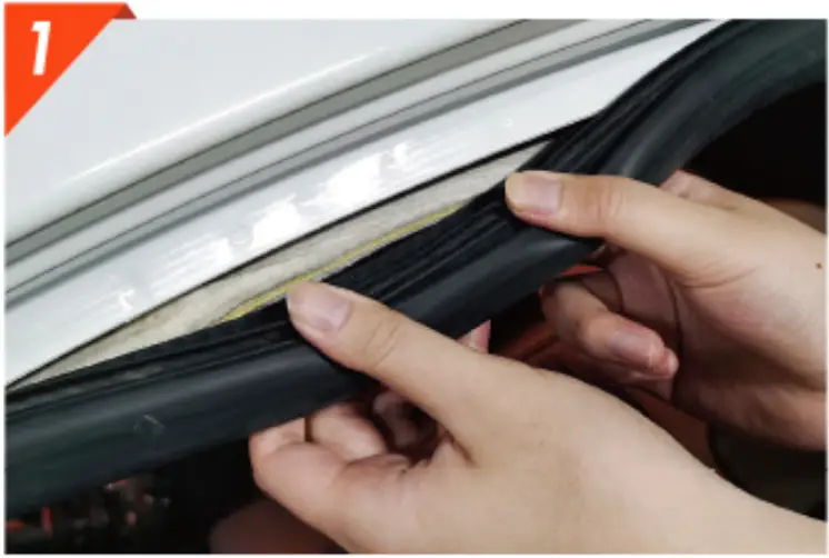 installation on a naked roof