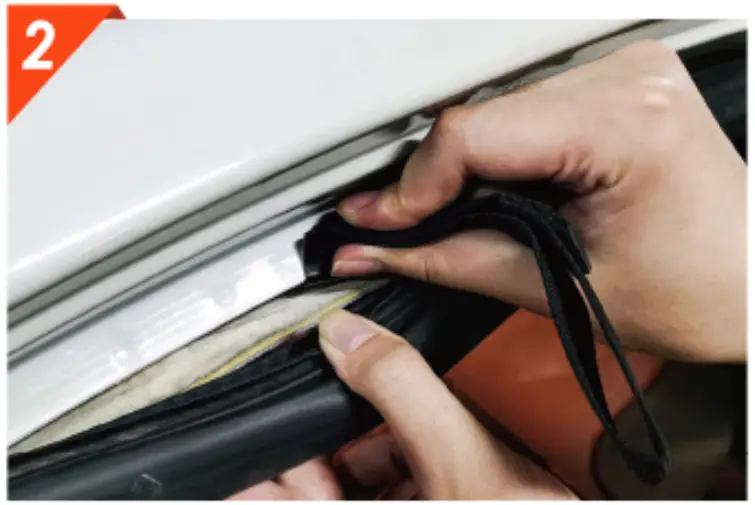 installation on a naked roof