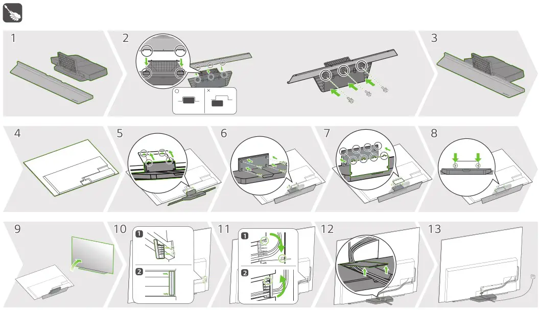LG OLED83C2AUA OLED TV - Installation