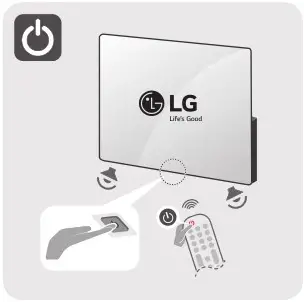 LG OLED83C2AUA OLED TV - Power