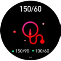 trevi T Fit 300 Smartwatch with Bluetooth Call Function - BLOOD PRESSURE