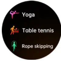 trevi T Fit 300 Smartwatch with Bluetooth Call Function - WORKOUT