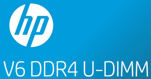 hp V6 DDR4 LOGO