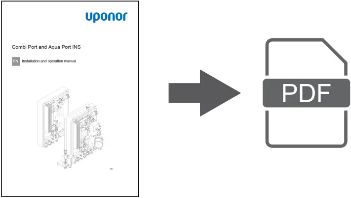 uponor Combi Port Heat Interface - 2
