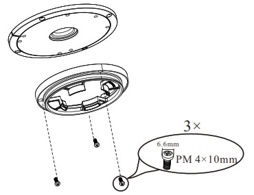 speco technologies O8FT1M Megapixel Network IR Outdoor Dome Camera - Installation 4
